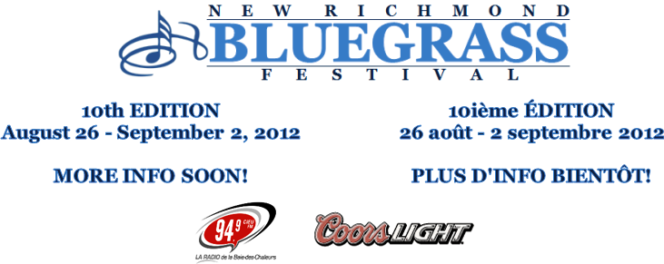 The New Richmond Bluegrass Festival