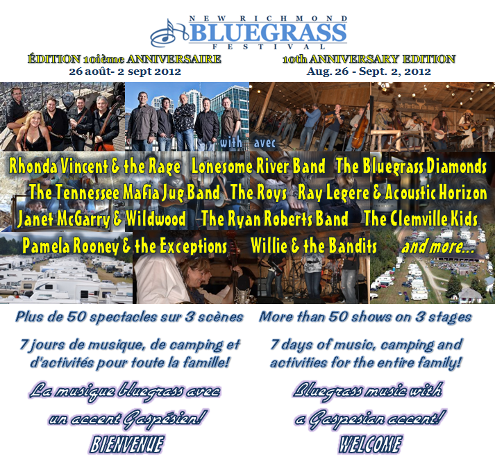 The New Richmond Bluegrass Festival